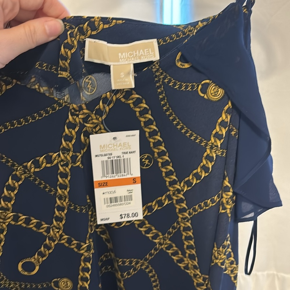 Chain pattern blouse (b2) - Picture 5 of 5